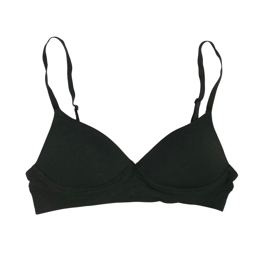 Aerie Real Chill Wireless Bra Olive Green 30B Padded Bralette Real Good